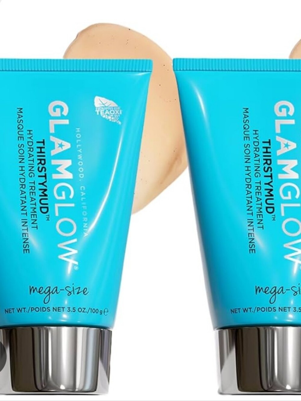 GLAMGLOW THIRSTYMUD Hydrating Face Mask - Teal Blue